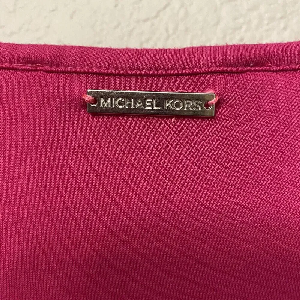 Michael Kors Women Pink Blouse Top Size S - Picture 5 of 5